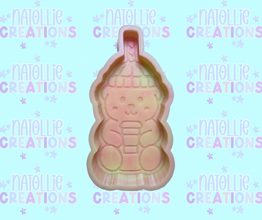 Coffee Bear Freshie Silicone Mold