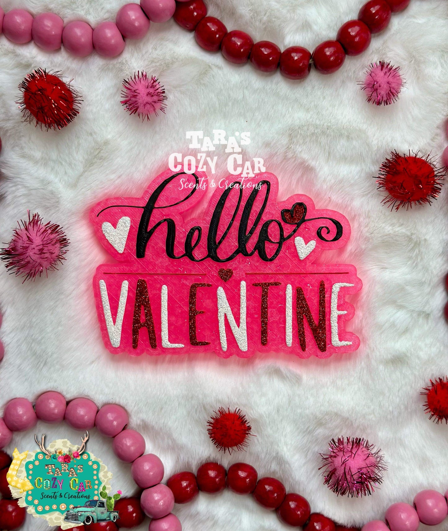 Hello Valentine Freshie Silicone Mold