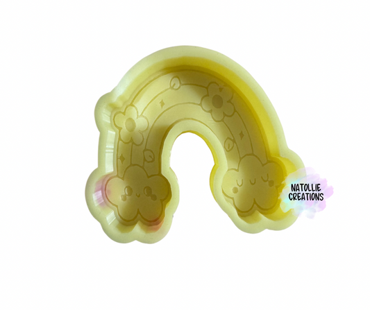 Cloud Rainbow Freshie Silicone Mold