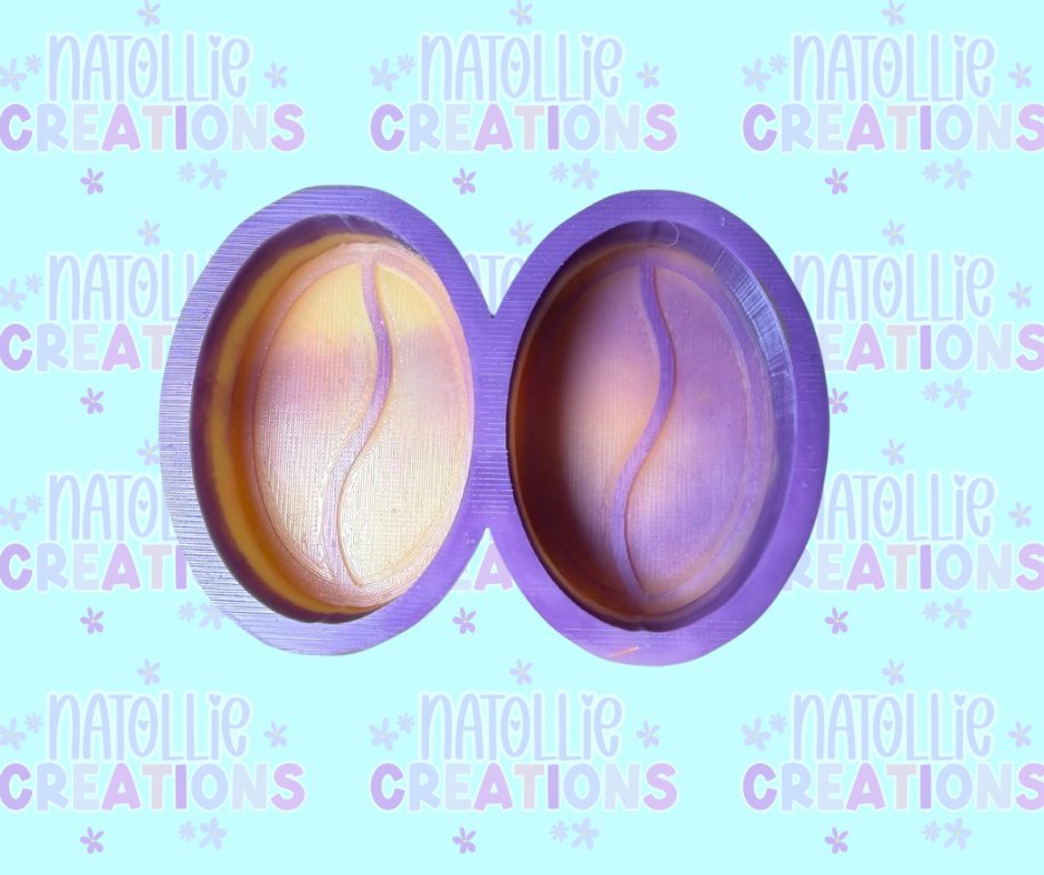 Coffee Bean Vent Clip Freshie Silicone Mold