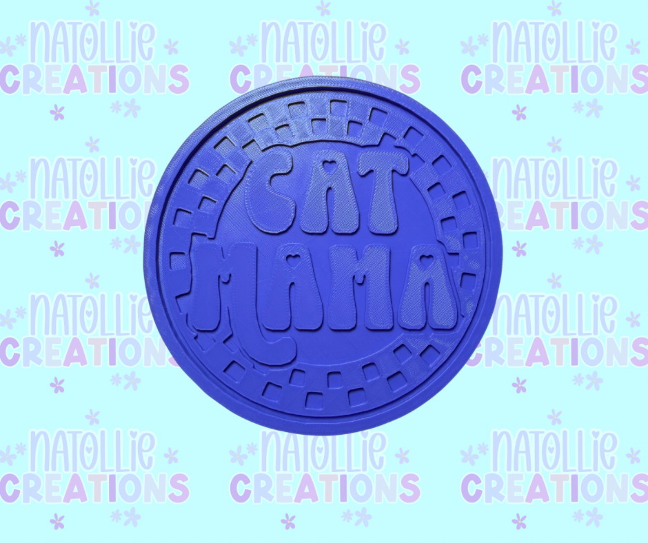 Cat Mama Insert Freshie Silicone Mold