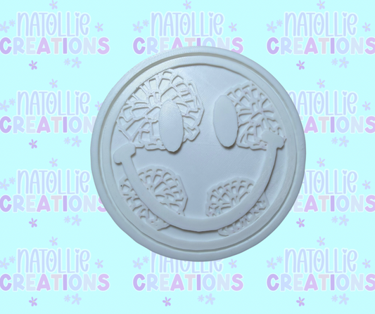 Pom Pom Smiley Insert Freshie Silicone Mold