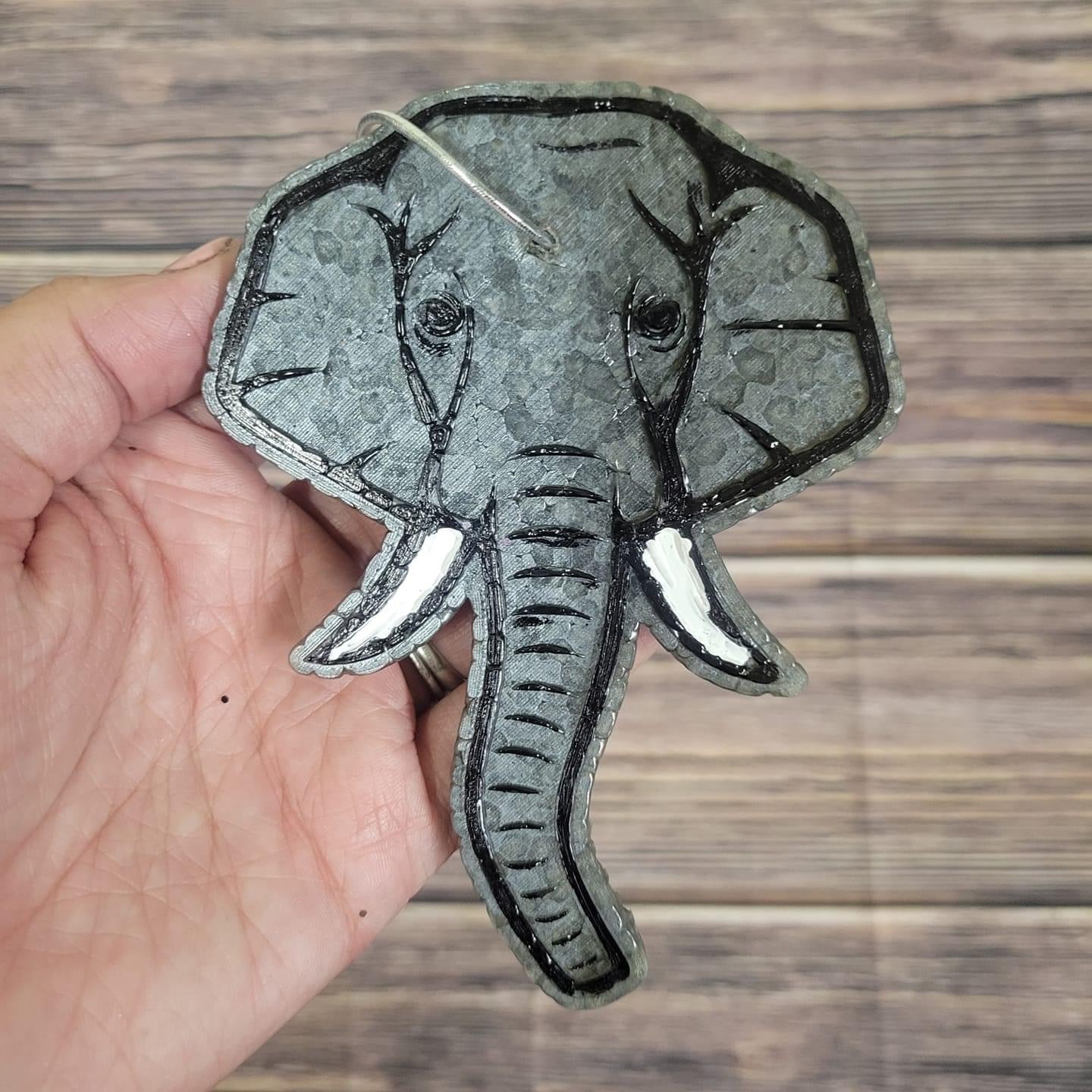 Elephant Freshie Silicone Mold