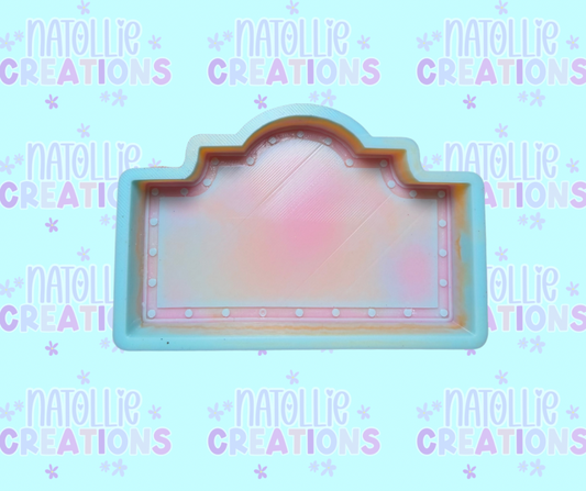 Marquee Sign Freshie Silicone Mold