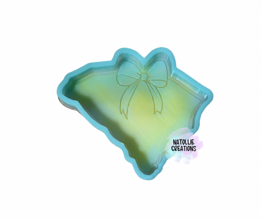 South Carolina W/ Bow Freshie Silicone Mold