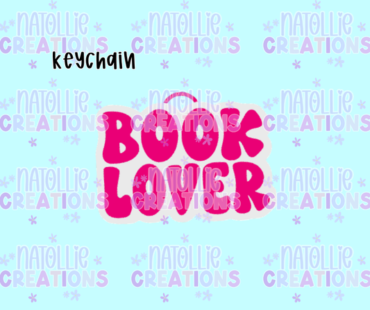 Book Lover Keychain