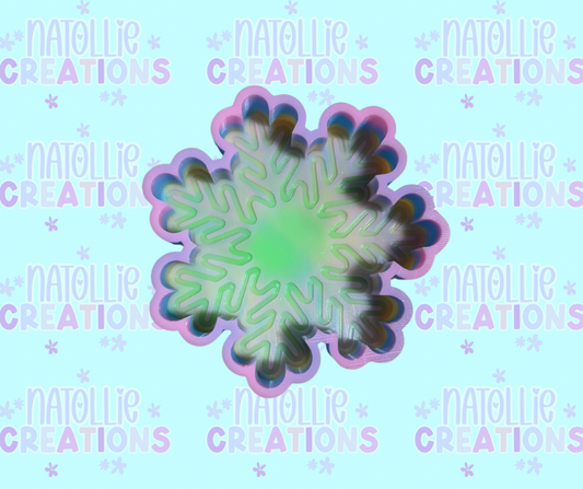 Snowflake Freshie Silicone Mold