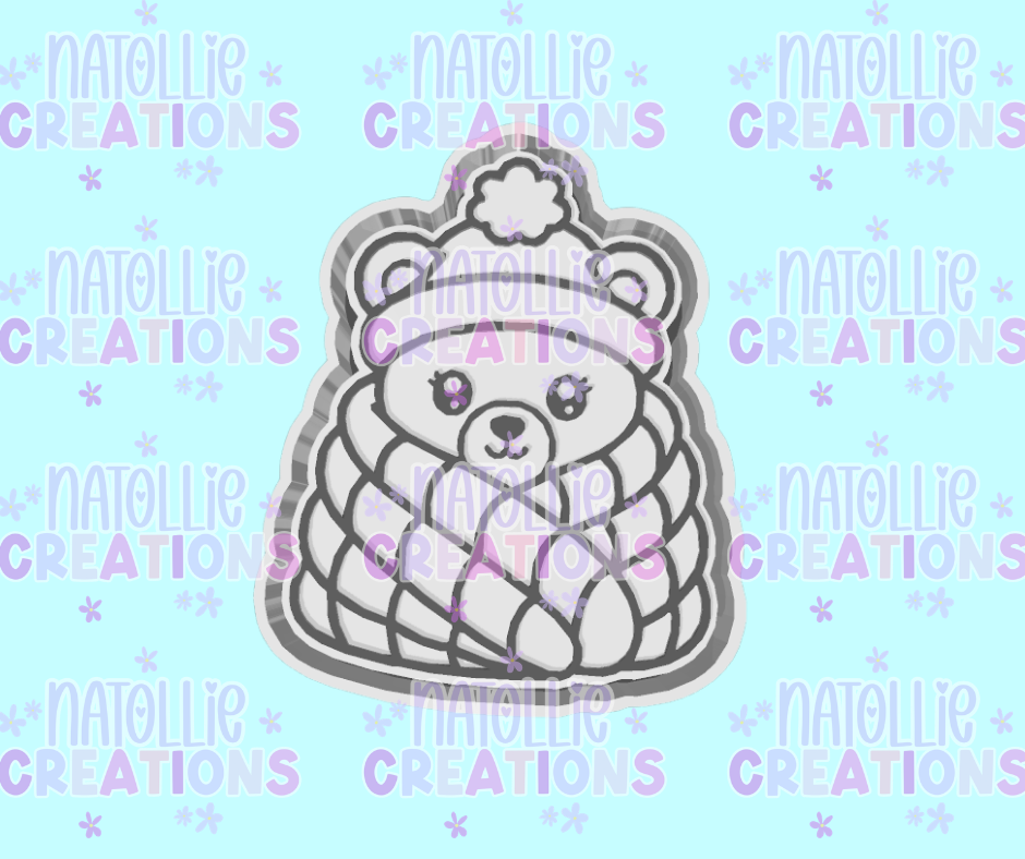 Cozy Bear Freshie Silicone Mold