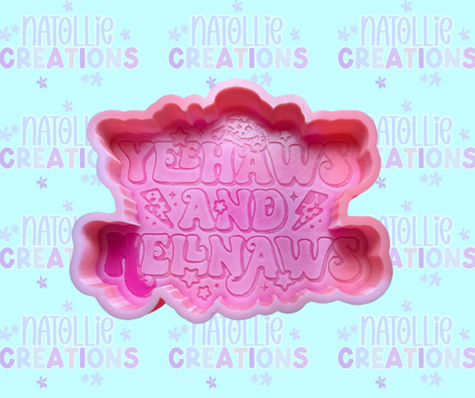 Yeehaw & Hellnaw Freshie Silicone Mold