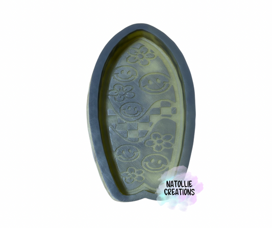 Retro Surfboard Freshie Silicone Mold