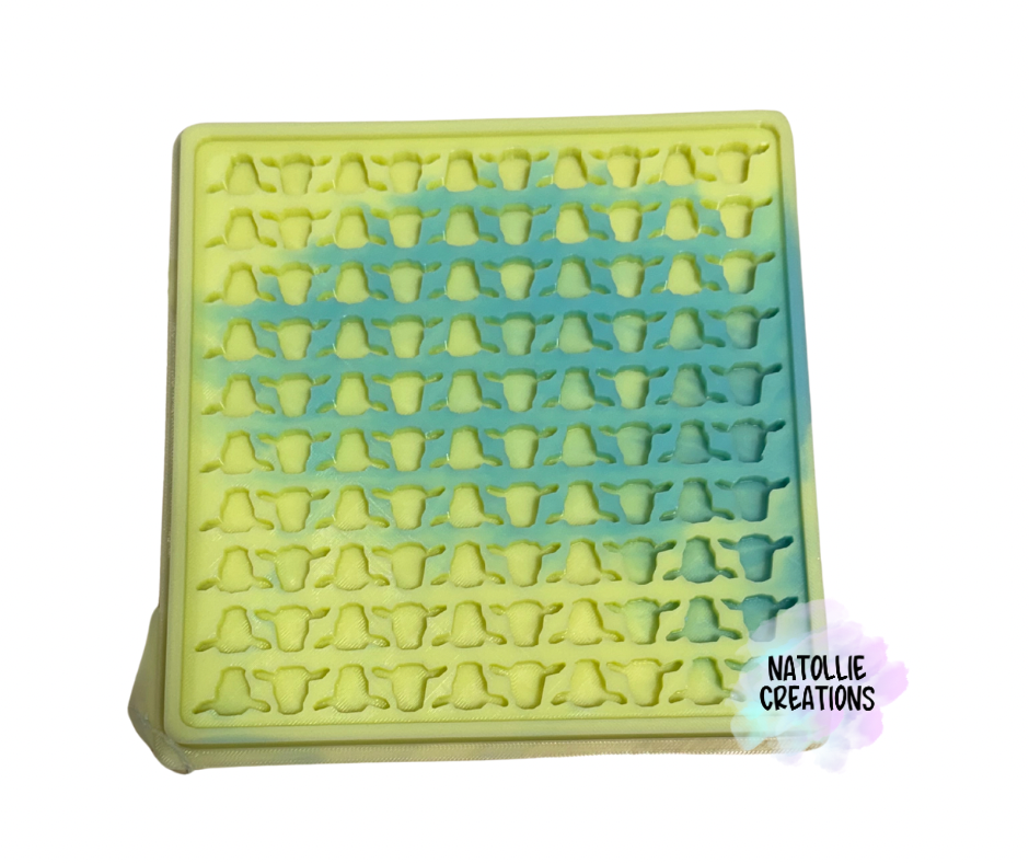 Cow Wax Scoops Melt Freshie Silicone Mold