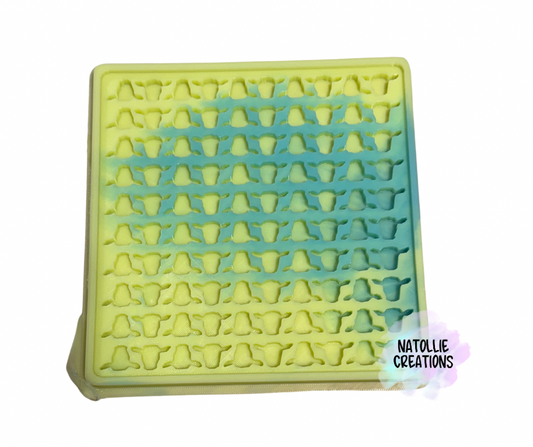 Cow Wax Scoops Melt Freshie Silicone Mold
