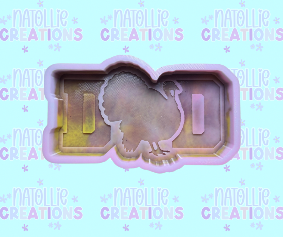 Turkey Dad Freshie Silicone Mold