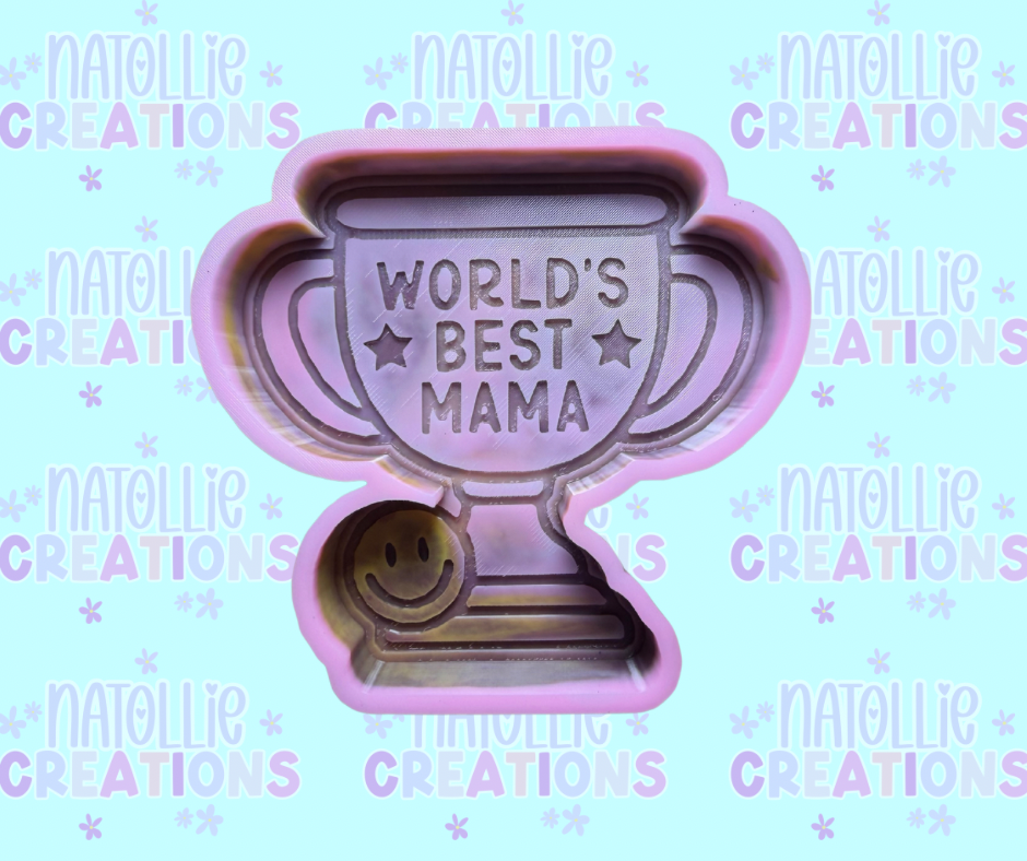 Best Mama Trophy Freshie Silicone Mold