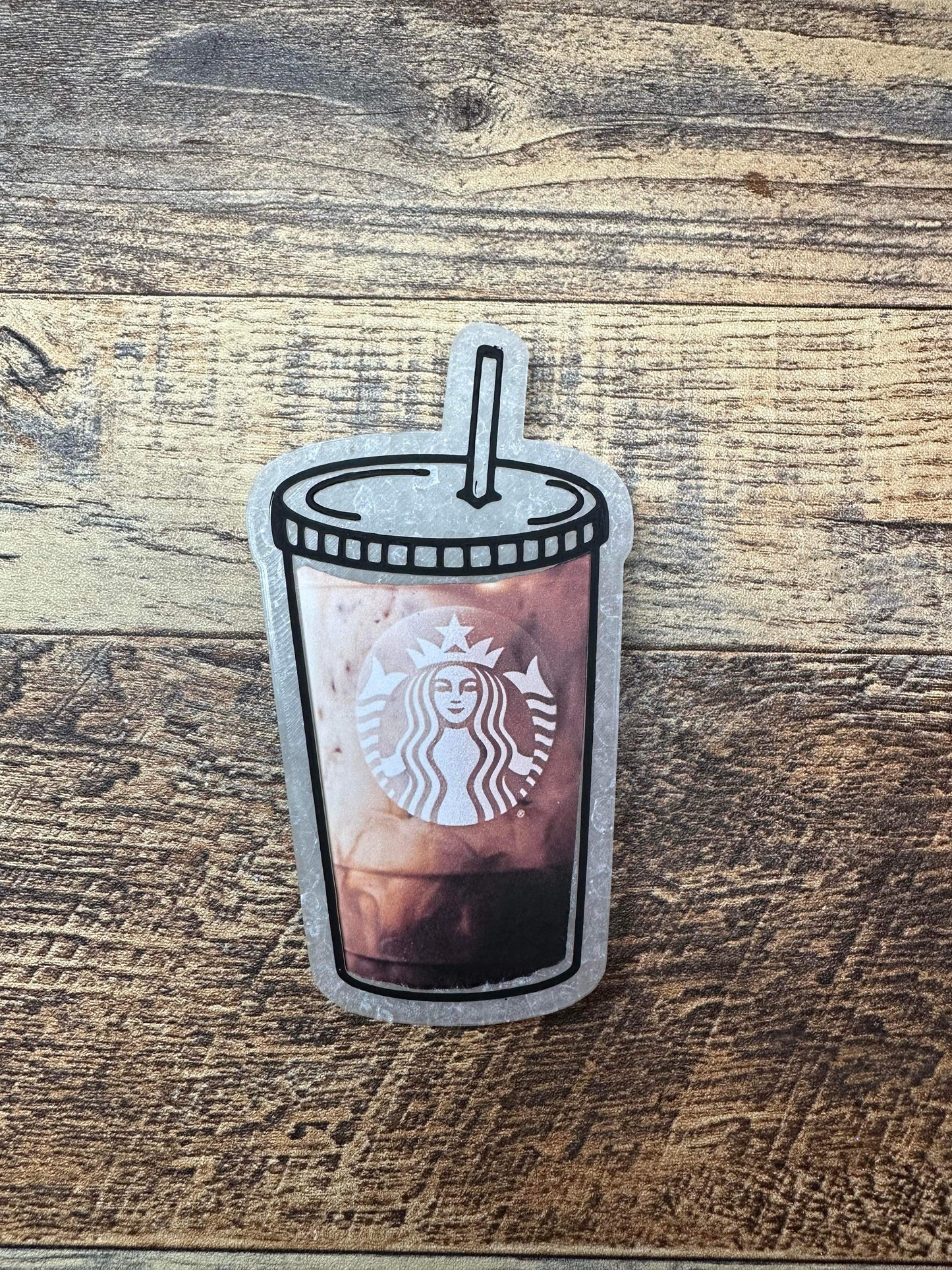 Cup W/ Straw Freshie Silicone Mold