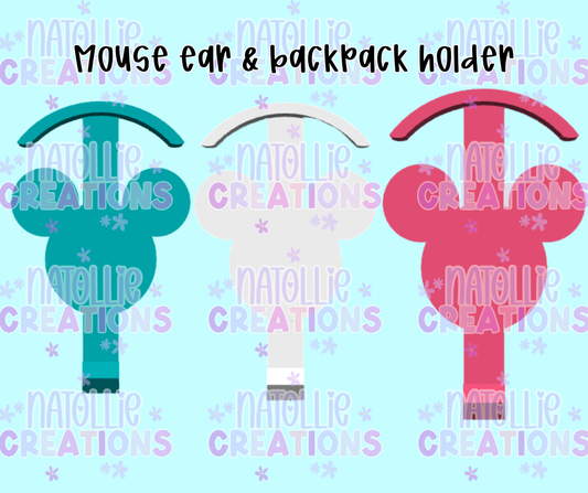 Mouse Ear & Backpack Holder
