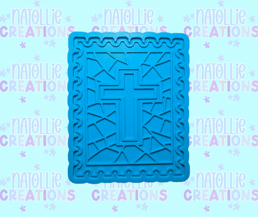 Stained Glass Stamp Insert Freshie Silicone Mold