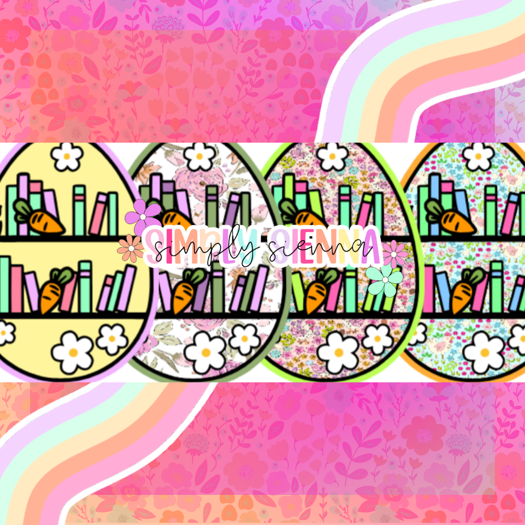 Easter Egg Bookshelf - NATOLLIE CREATIONS
