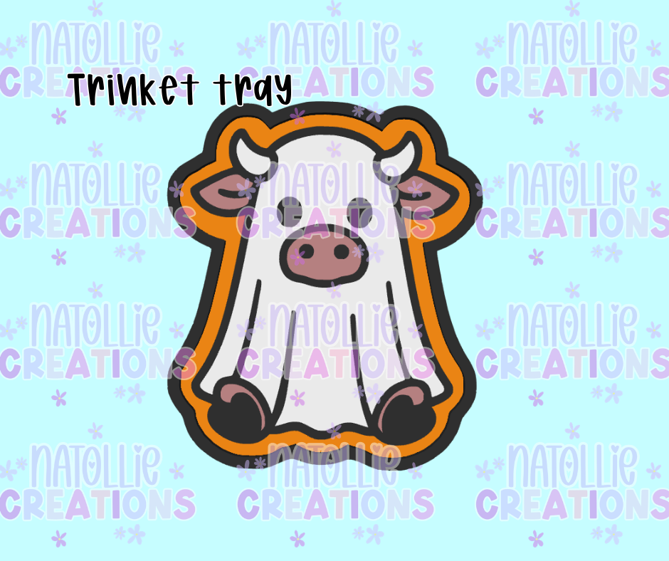 Ghost Cow Trinket Tray