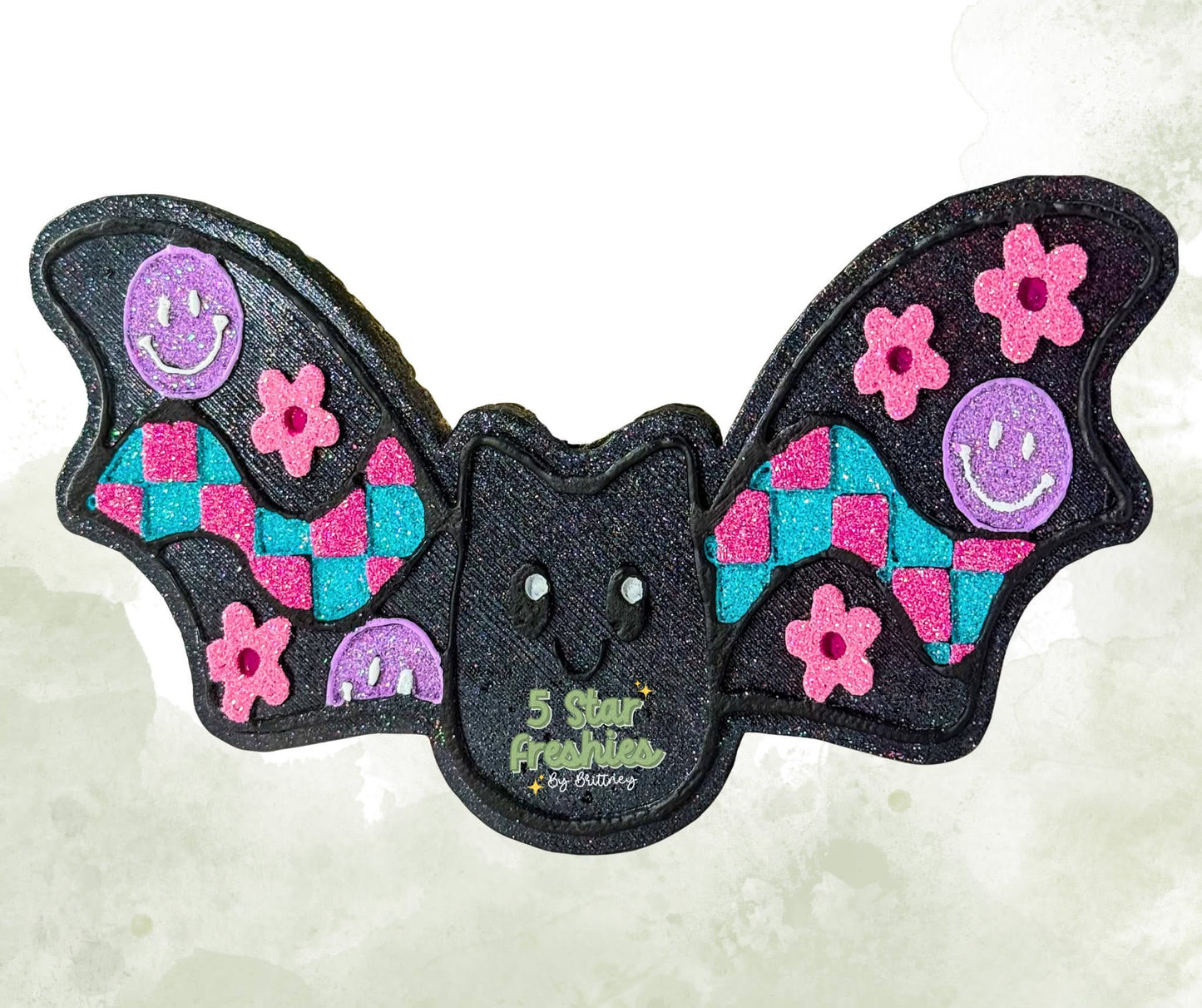 Retro Bat Freshie Silicone Mold
