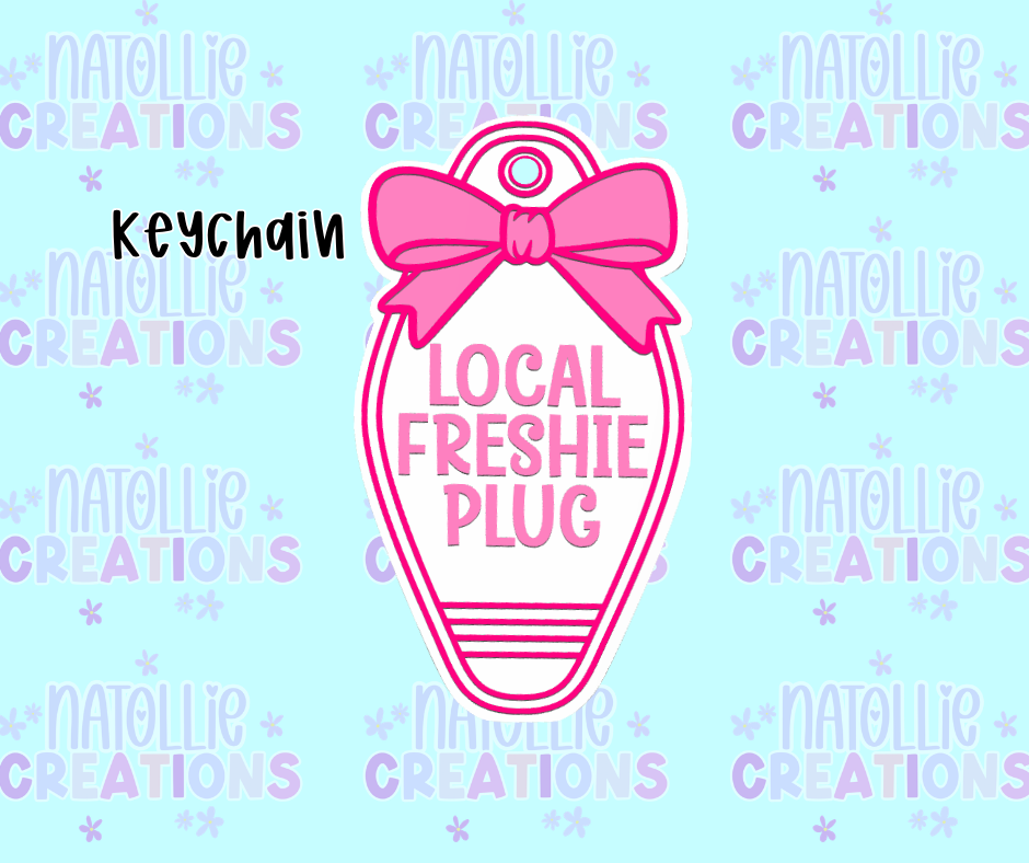 Local Freshie Plug Keychain