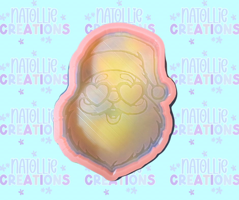 Groovy Santa Freshie Silicone Mold