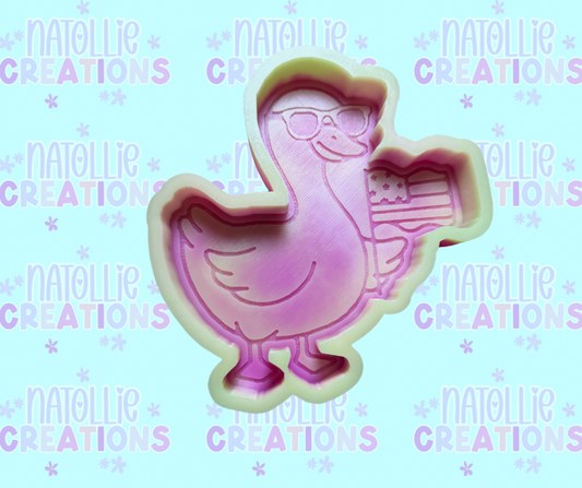 Patriotic Goose Freshie Silicone Mold