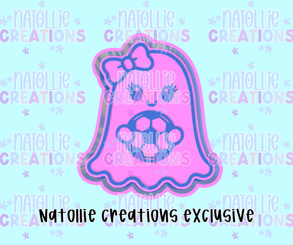 Soccer Ghost Freshie Silicone Mold