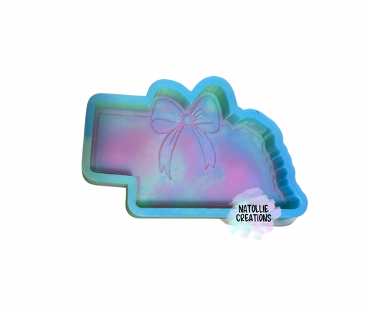 Nebraska W/ Bow Freshie Silicone Mold