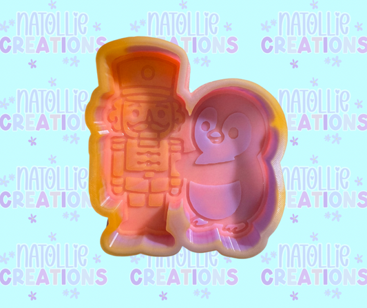 Nutcracker / Penguin Freshie Silicone Mold
