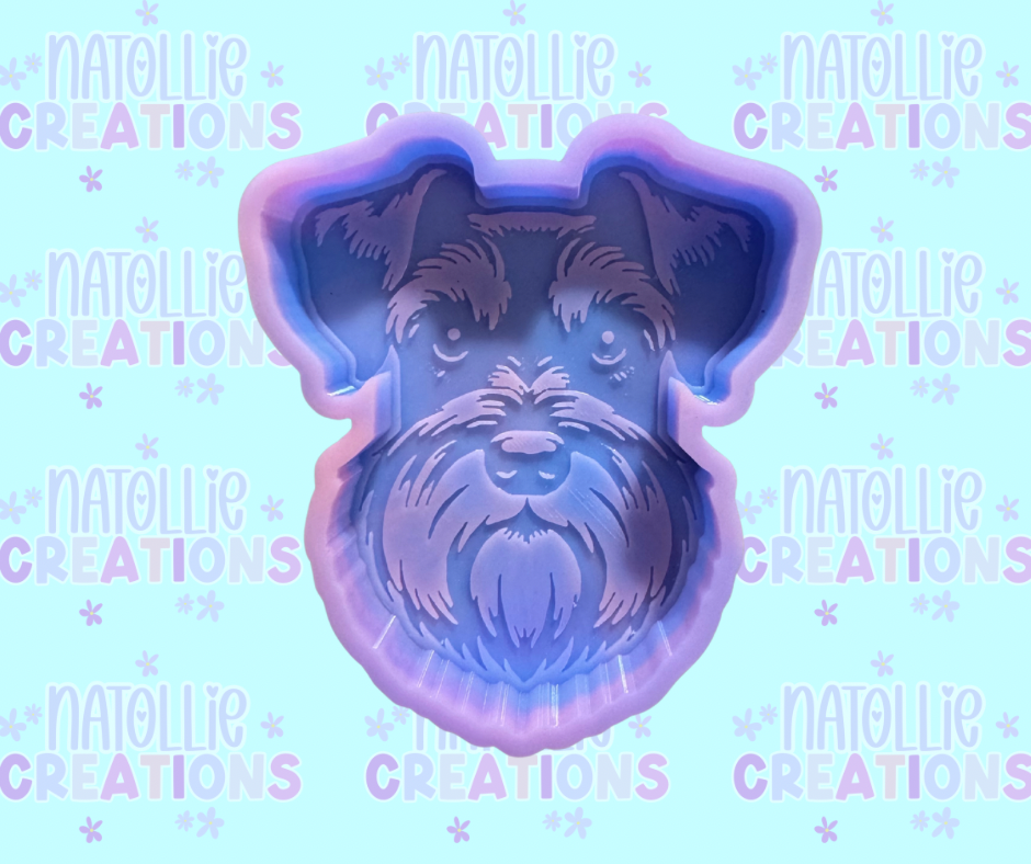 Schnauzer Freshie Silicone Mold