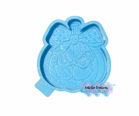 Grouch Pumpkin Freshie Silicone Mold