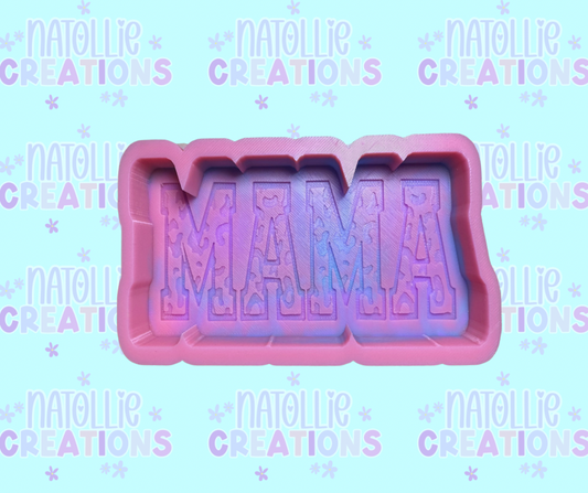 Leopard Print Mama Freshie Silicone Mold