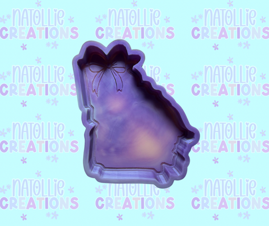 Georgia W/ Bow Freshie Silicone Mold