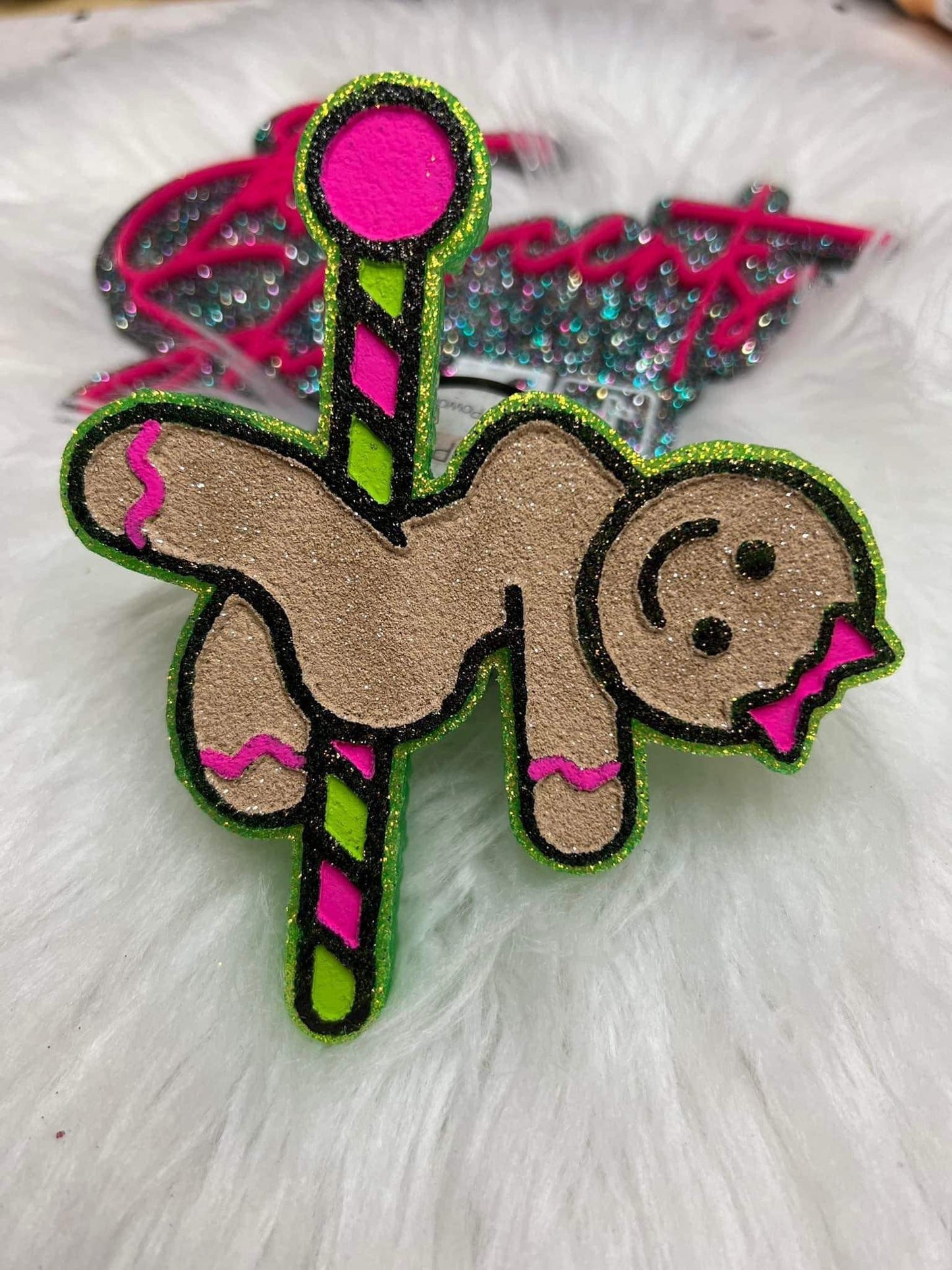Naughty Gingerbread Freshie Silicone Mold