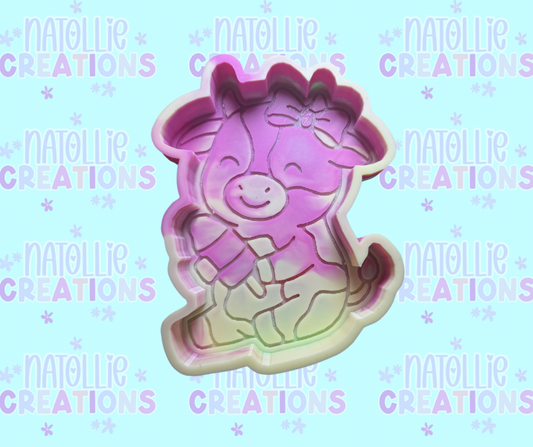 Bomb Pop Cow Freshie Silicone Mold