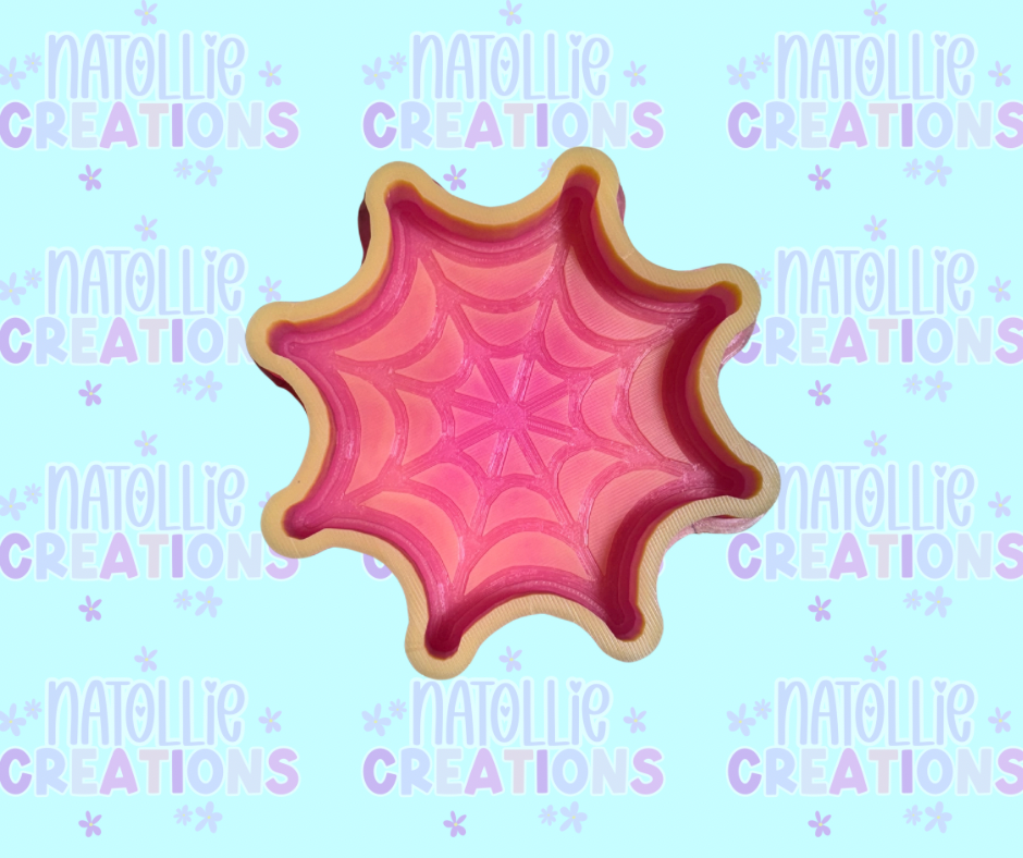 Spider Web Freshie Silicone Mold