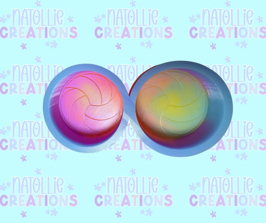 Volleyball Vent Clip Freshie Silicone Mold