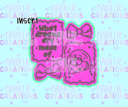 Dreams Are Made Of - Lizzie Insert Freshie Silicone Mold