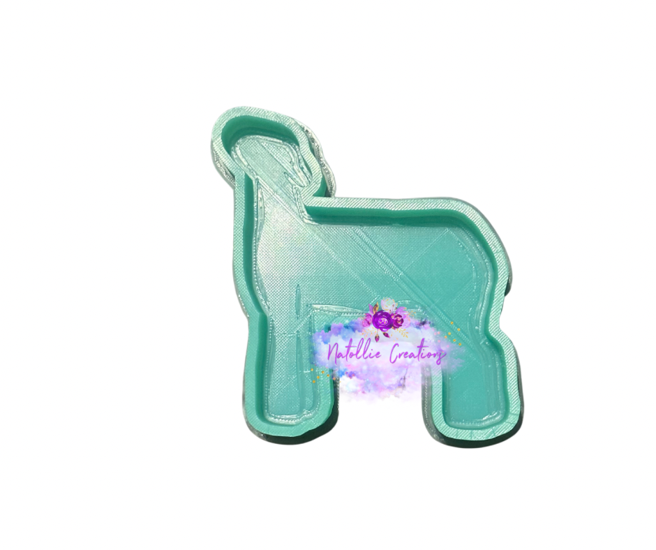 Lamb - Show Animal Freshie Silicone Mold