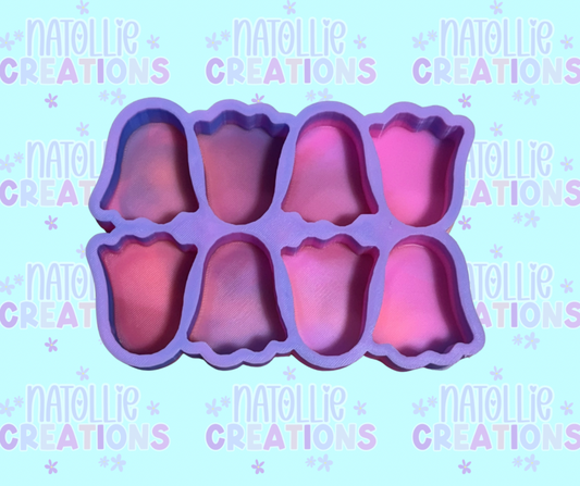 Ghost Vent Clip / Freshie Sample / Wax Melt Freshie Silicone Mold