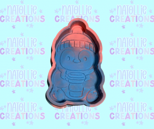 Latte Penguin Freshie Silicone Mold