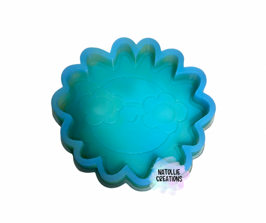 Groovy Sun Freshie Silicone Mold