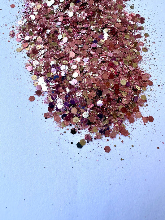 Champagne Showers Custom Mix Chunky Glitter