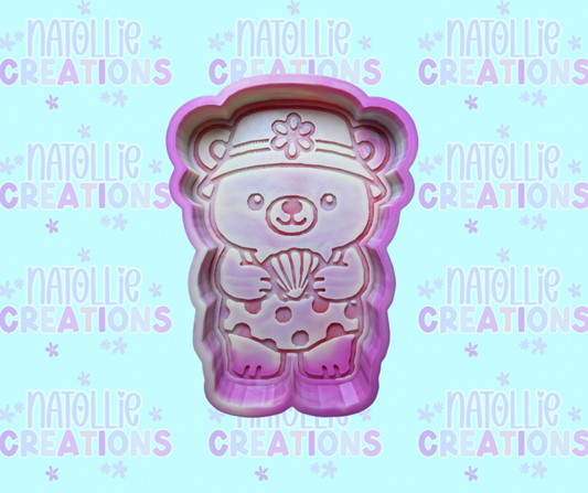 Boat Hat Bear Freshie Silicone Mold