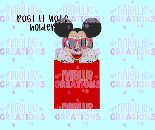 Mouse Post It Note Holder