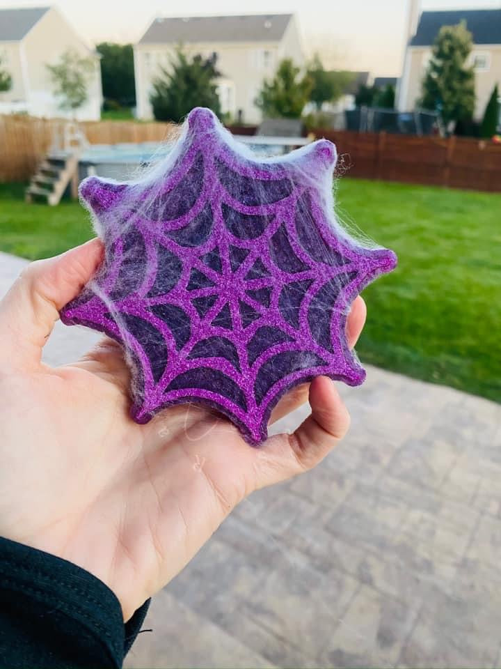 Spider Web Freshie Silicone Mold