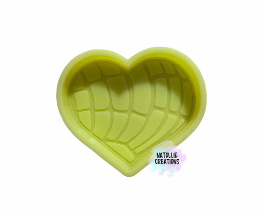 Heart Concha Freshie Silicone Mold