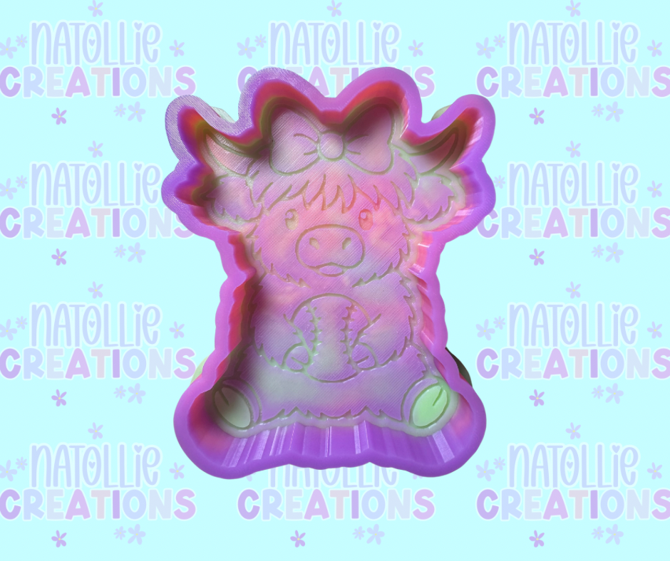 Baseball / Softball Highland Freshie Silicone Mold