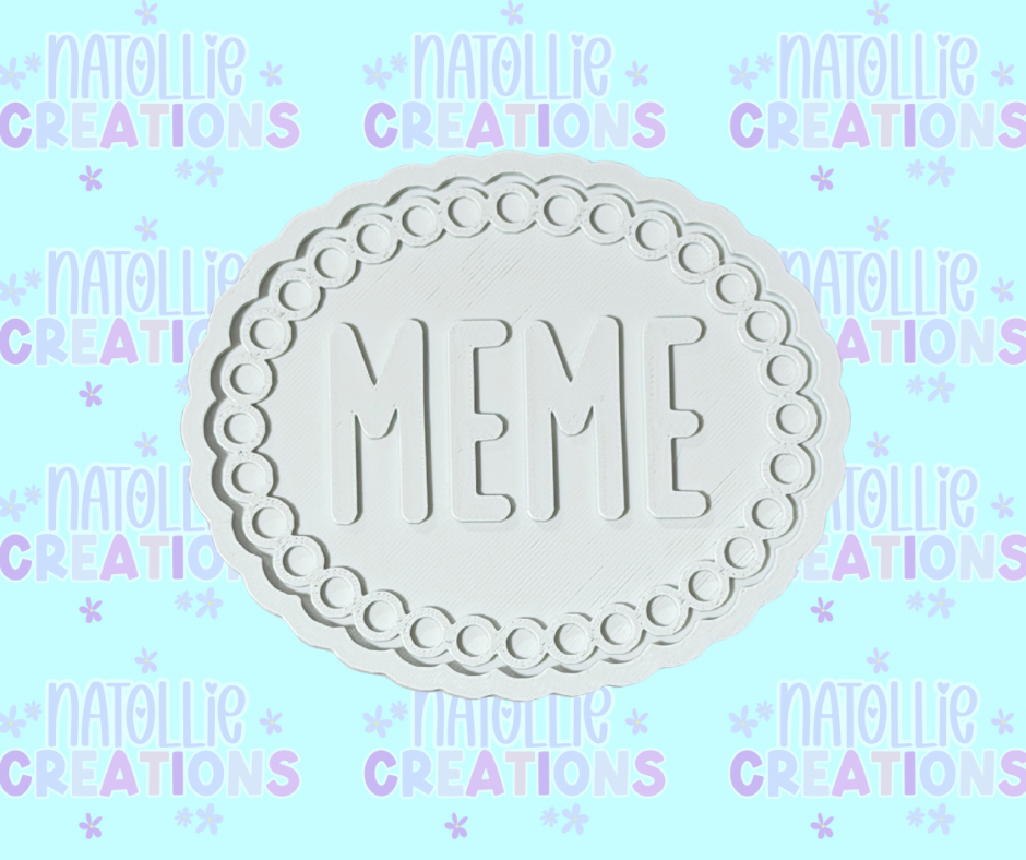 MeMe Insert Freshie Silicone Mold